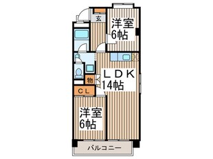 グリーンシティ瑞穂の物件間取画像